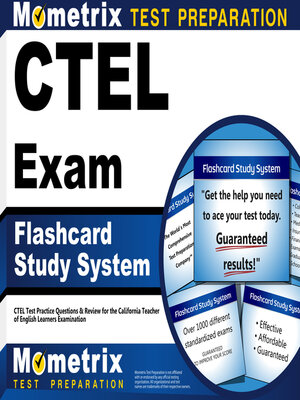 cover image of CTEL Exam Flashcard Study System